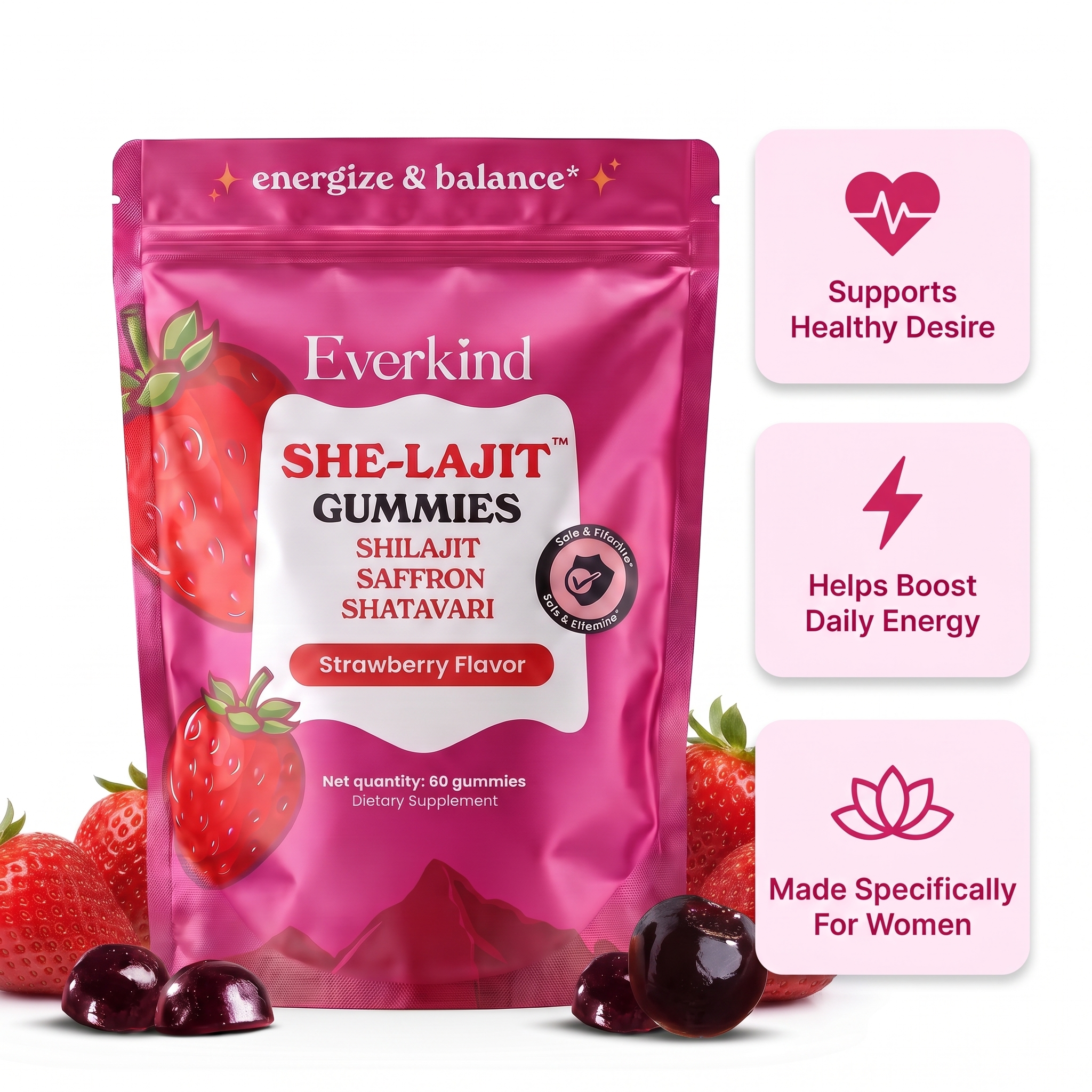 Everkind® Women's She-lajit Gummies